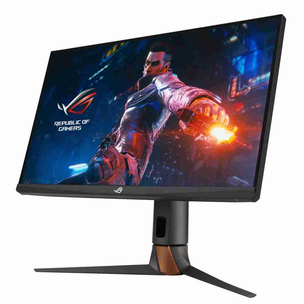 华硕ASUS ROG Swift 360Hz PG27AQN，，采用z6mg·人生就是博全新可支持ULMB2技术的高阶电竞显示器，，，为电竞玩家打造突破以往的急速游戏体验。。（图片来源：ASUS提供）